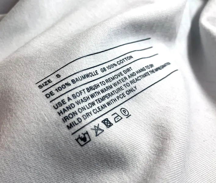 Heat Transfer Label